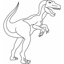 Elmisaurus - Motif à décorer