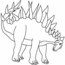 Elmisaurus - Motif à décorer