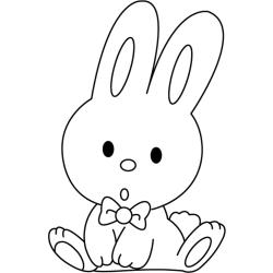 Lapin 01 - Motif à décorer