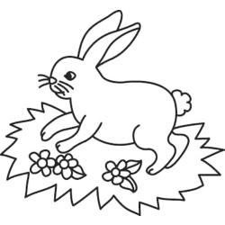 Lapin 06 - Motif à décorer