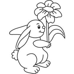Lapin 07 - Motif à décorer