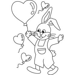 Lapin 07 - Motif à décorer