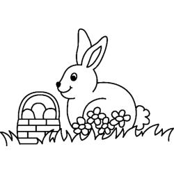 Lapin 13 - Motif à décorer