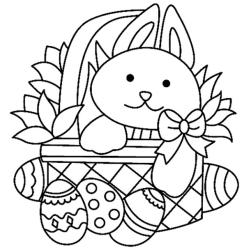 Lapin 16 - Motif à décorer