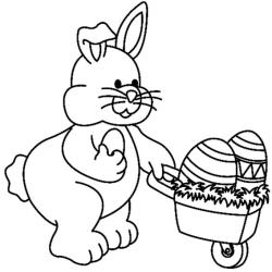 Lapin 16 - Motif à décorer