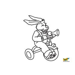 Lapin 21 - Motif à décorer