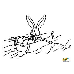 Lapin 52 - Motif à décorer