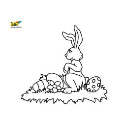 Lapin 52 - Motif à décorer