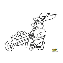 Lapin 73 - Motif à décorer