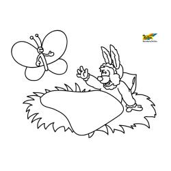 Lapin 76 - Motif à décorer
