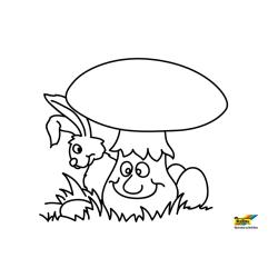 Lapin 79 - Motif à décorer