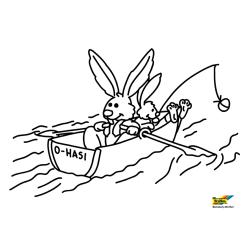 Lapin 85 - Motif à décorer