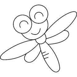 Imprimer le coloriage de la chenille au chapeau