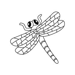 Imprimer le coloriage de la chenille au chapeau