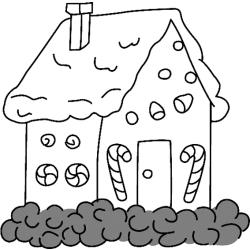 Maison 02 - Motif à décorer