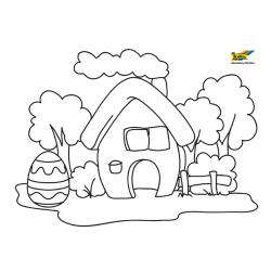 Maison 02 - Motif à décorer