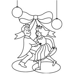 Coloriage de sucettes d'amour