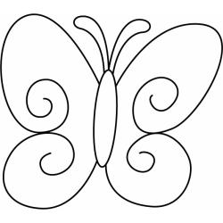 Papillon 06 - Motif à décorer