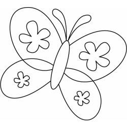 Papillon 06 - Motif à décorer