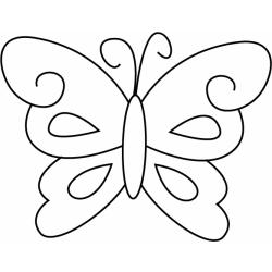 Papillon 06 - Motif à décorer