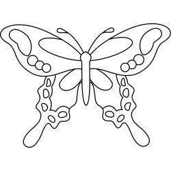 Papillon 11 - Motif à décorer