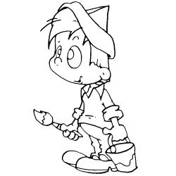 Coloriage dentiste