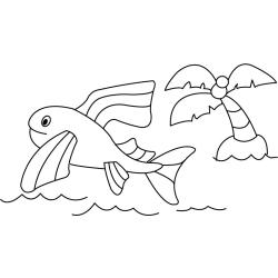 Poisson 01 - Motif à décorer