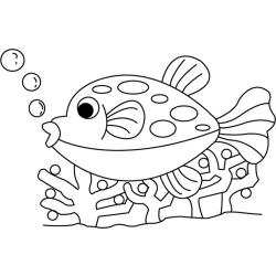 Poisson 08 - Motif à décorer