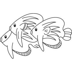 Poisson 26 - Motif à décorer
