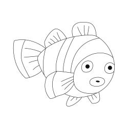 Poisson 11 - Motif à décorer