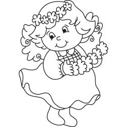 Coloriage Mariochka la poupée russe