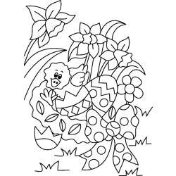 Poussin 04 - Motif à décorer
