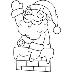 Père Noël 04 - Motif à décorer