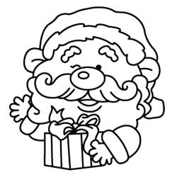 Père Noël 16 - Motif à décorer