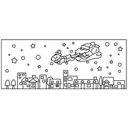 Père Noël 17 - Motif à décorer