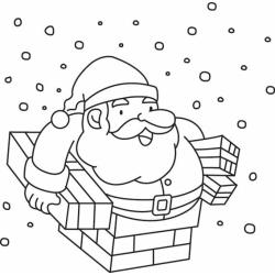 Père Noël 22 - Motif à décorer