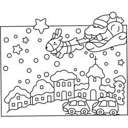 Père Noël 22 - Motif à décorer