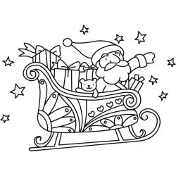 Père Noël 23 - Motif à décorer