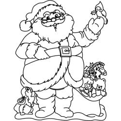Père Noël 28 - Motif à décorer