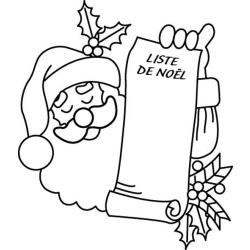 Père Noël 28 - Motif à décorer
