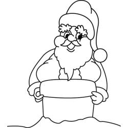 Père Noël 31 - Motif à décorer