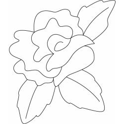 Fleurs et papillons 11 - Motif à décorer