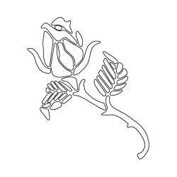 Fleurs et papillons 12 - Motif à décorer