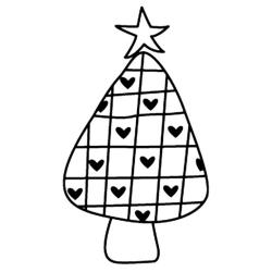 Sapin 06 - Motif à décorer