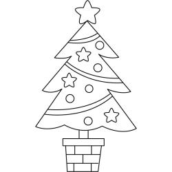 Sapin 09 - Motif à décorer