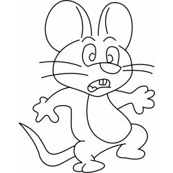 Souris 01 - Motif à décorer