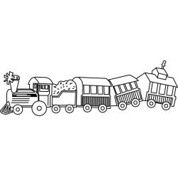 Train 01 - Motif à décorer