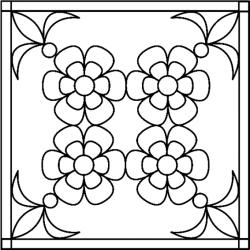 Tournesols 01 - Motif à décorer