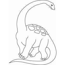 Stegosaurus - Motif à décorer