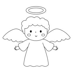 Petit ange en vol